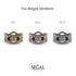 The Rose Power Bridal Set Diamond Ring- Abigail no. 3